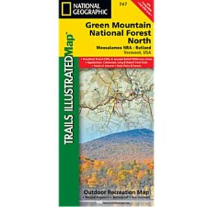 Trails Illustrated Map - Green Mountain National Forest North